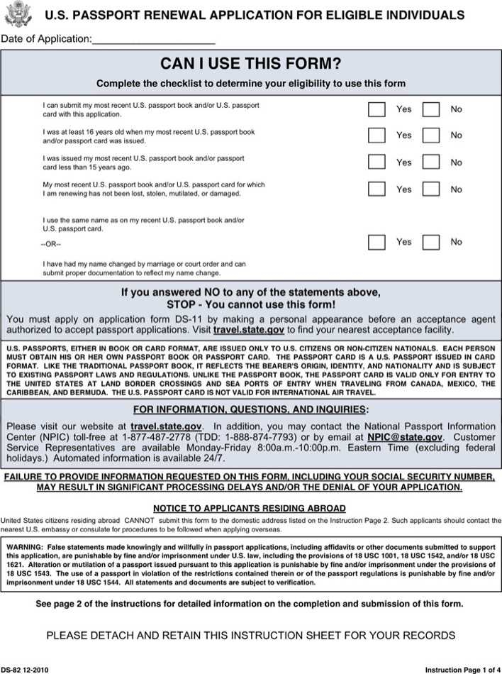 Ds 82 Instructions For Completing Ds 82 Instructions For Completing