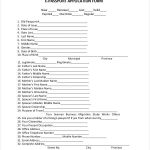 E Passport Application Form Uganda Printable Form 2022