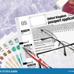 English Form OS United Kingdom Passport Application From HM Passport