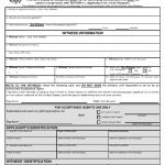 Form DS 71 Download Fillable PDF Or Fill Online Affidavit Of