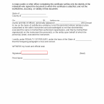 Free Notary Acknowledgment Forms PDF Word EForms