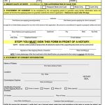 Free Passport Parental Consent Forms Form DS 3053 Word PDF