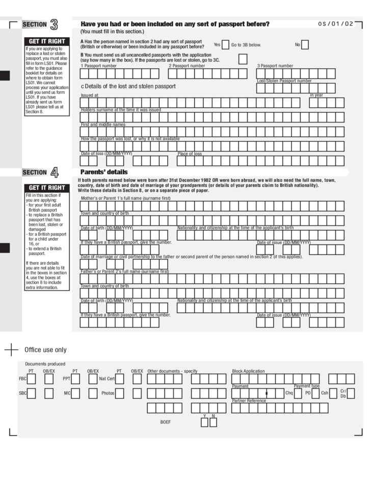 German Passport Application Form Uk German Passport Application Form Uk