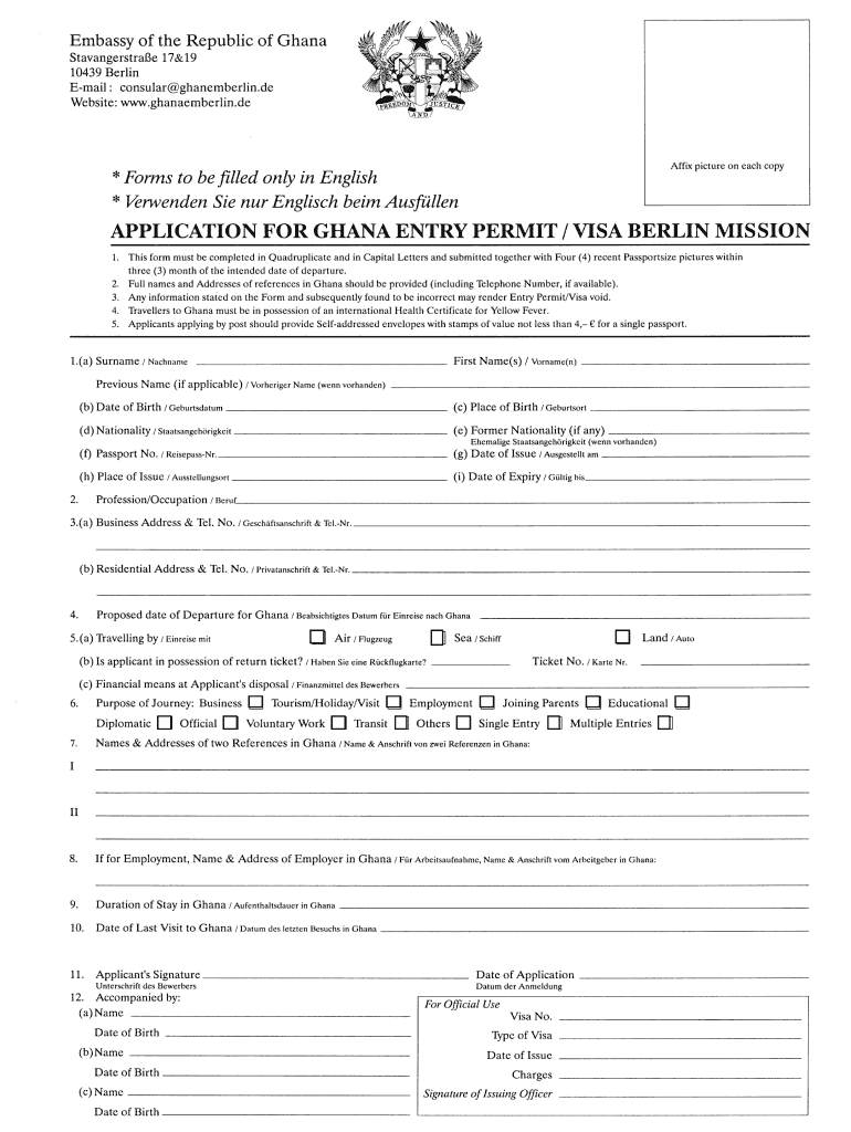 Ghana Embassy Berlin Fill Out Sign Online DocHub