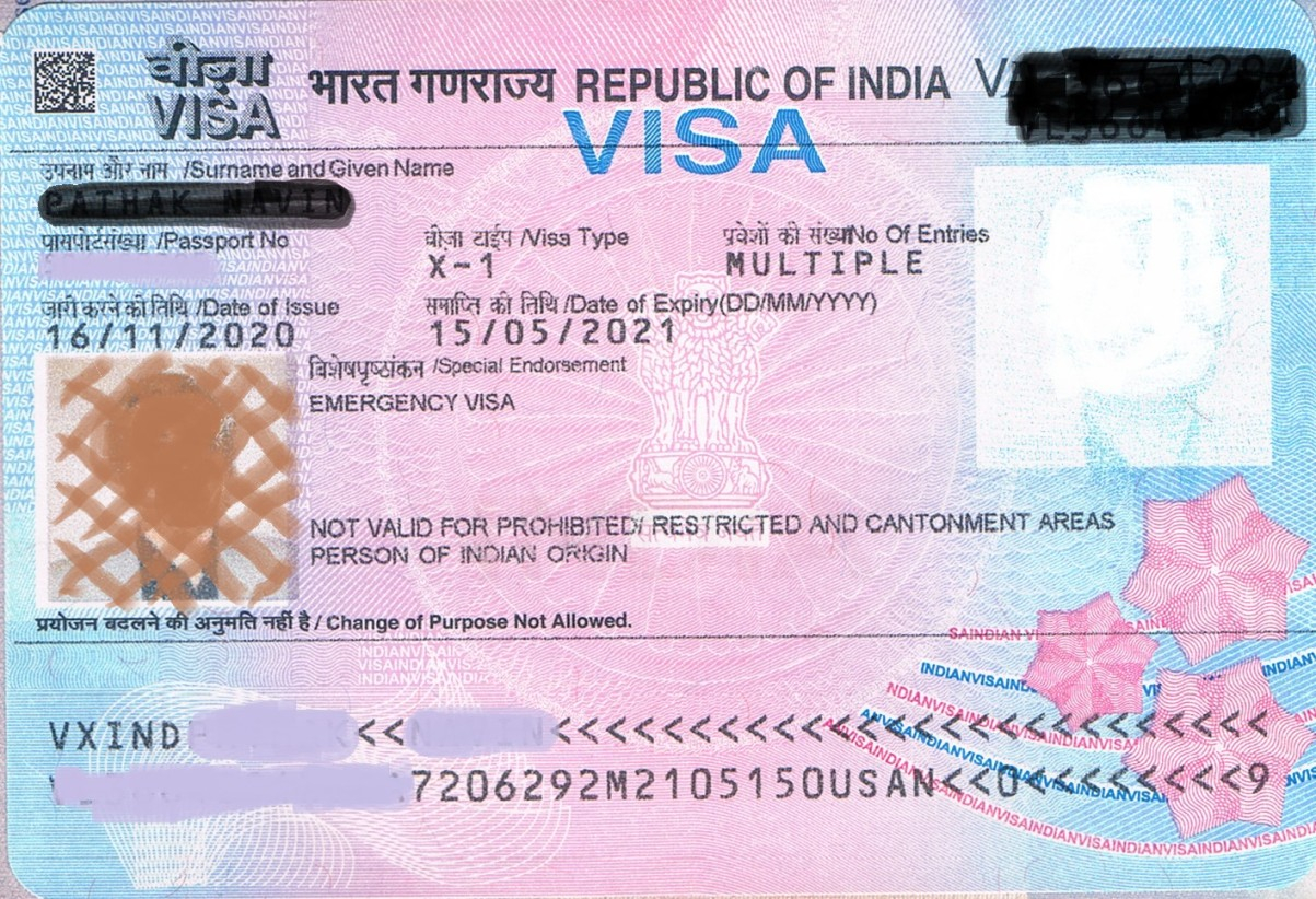 Hard Copies Of Visas Are Required For Indian Travelers Upon Departure 