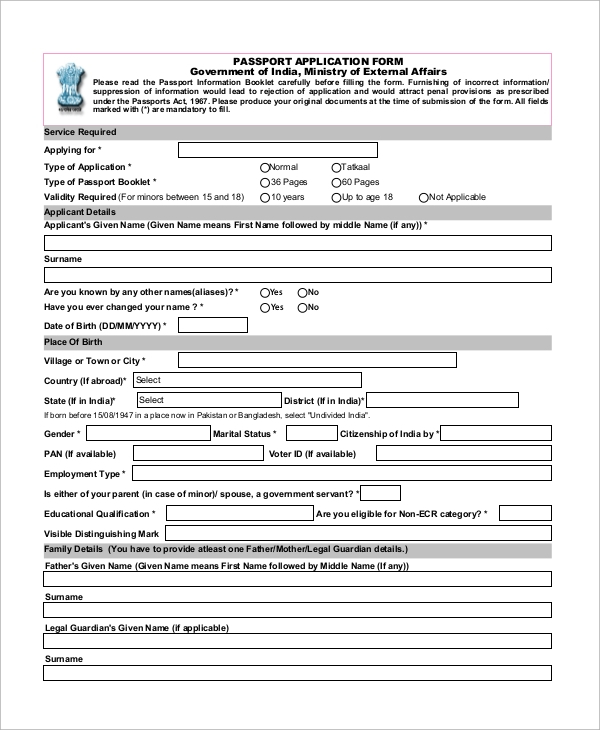 How To Correct Passport Application Form 2022 FriendsofCampFireCats