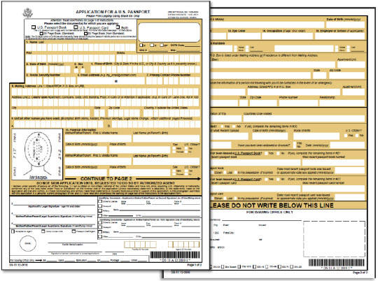 How To Fill Out A DS 11 Passport Application Printable Form 2022