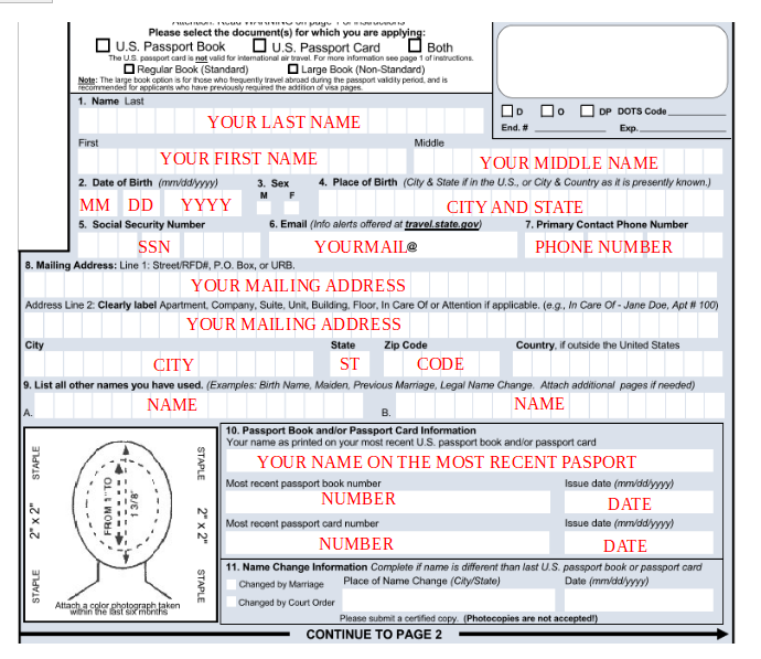 How To Fill Out The Ds 82 Form Printable Form 2022