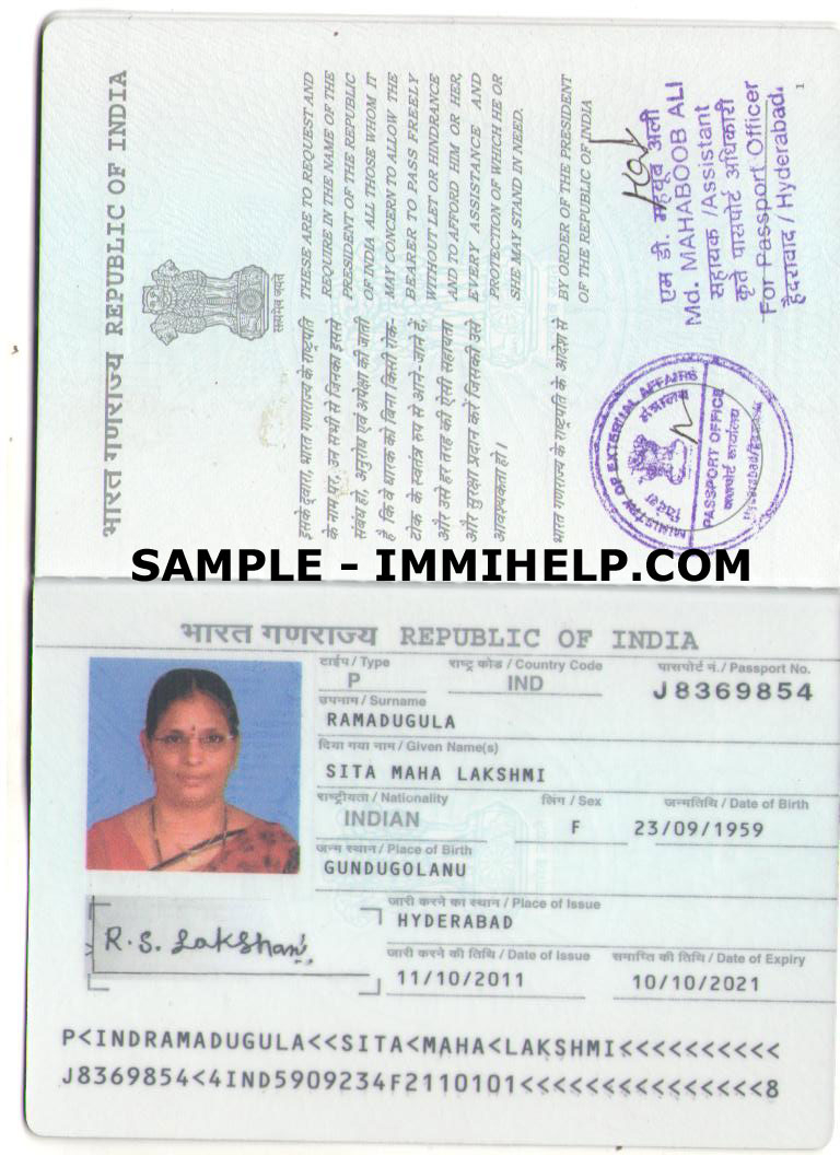 Indian Passport Editable Psd BreachForums