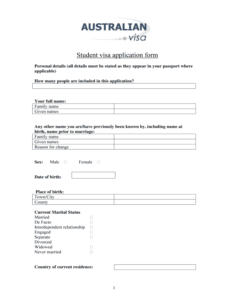 Indonesia Business Visa Application Form
