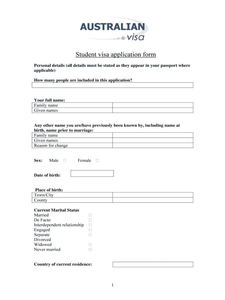 Indonesia Business Visa Application Form Indonesia Business Visa Application Form