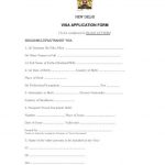 Kenya Tourist Visa Application Form Kenya Visa