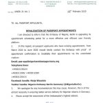 Nigerian Embassy Berlin Important Information For Passport Applicants