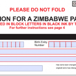 Now You Can Get The Zimbabwean Passport Form Online Techzim