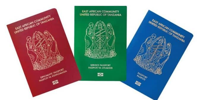 Online Passport Application Form Tanzania e Immigration Online Portal 