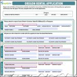 Oregon Rental Application
