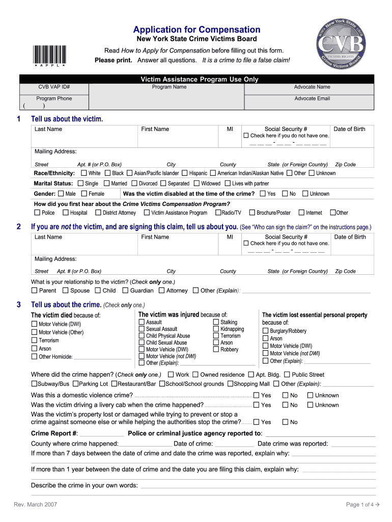 Ovs Application Fill Out And Sign Printable PDF Template SignNow