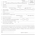 Passport Application Form Bhutan PrintableForm Printable Form 2021