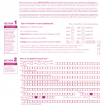 Passport Application Form Pdf Fill Online Printable Fillable Blank