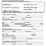 Passport Application Form Printable Pdf Download