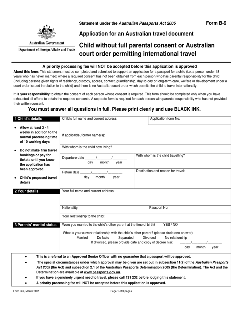 Passport Template Pdf HQ Printable Documents