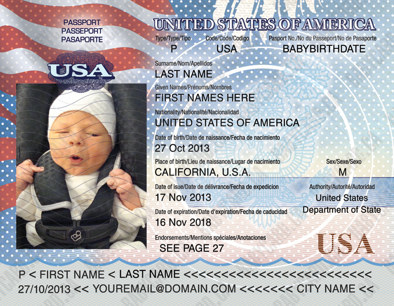 Passports For Minors Heavenly Cruises