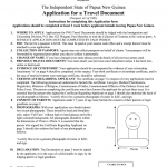 Png Passport Application Form Fill Out And Sign Printable PDF