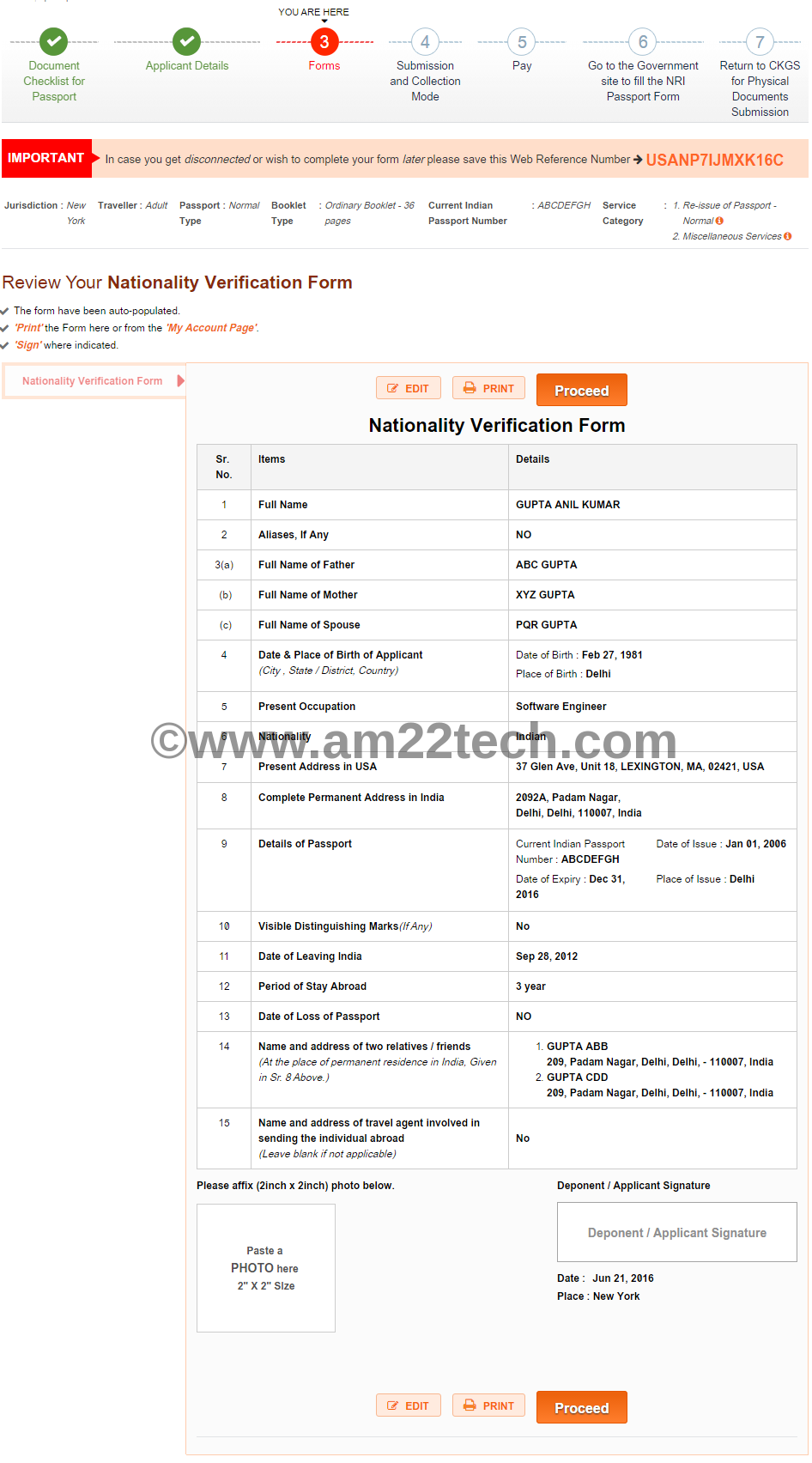 Renew Indian Passport In USA With CKGS By Post AM22 Tech Renew Indian Passport In USA With CKGS By Post AM22 Tech