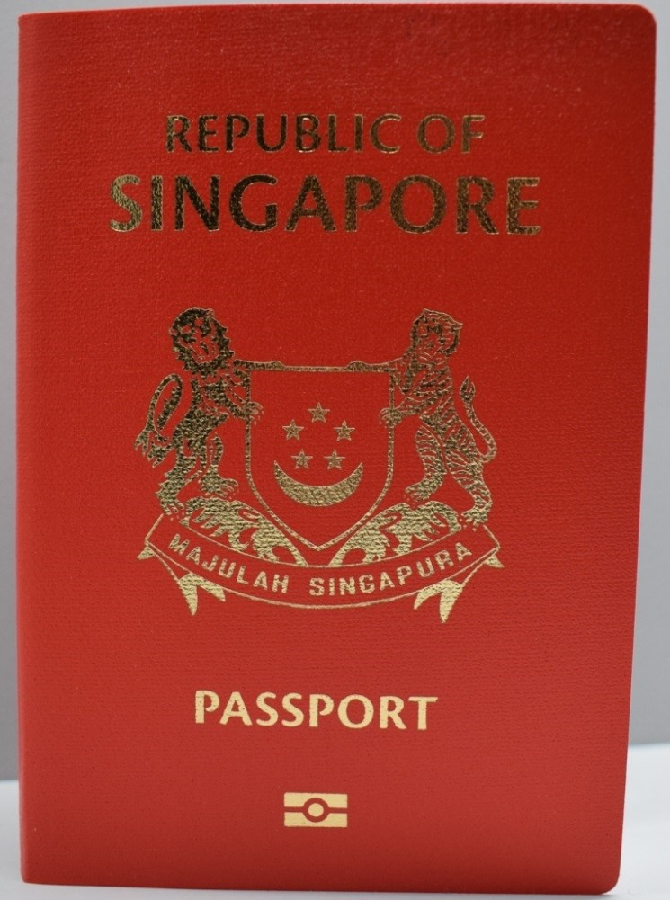 Singapore New Biometric Passport With Enhanced Security