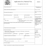 Spain National Visa Fill Online Printable Fillable Blank PdfFiller