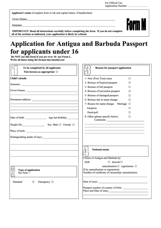Top Child Passport Application Form Templates Free To Download In PDF 