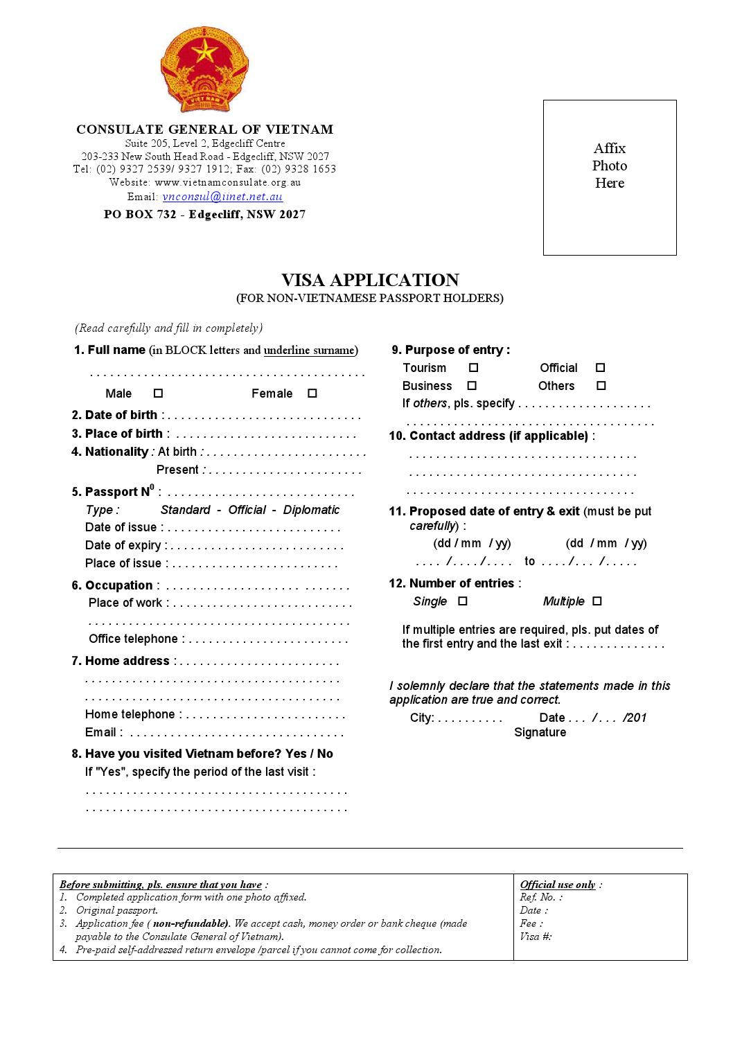 Vietnamese Visa Application Form By Leslie Lee Issuu Vietnamese visa application form By Leslie Lee Issuu